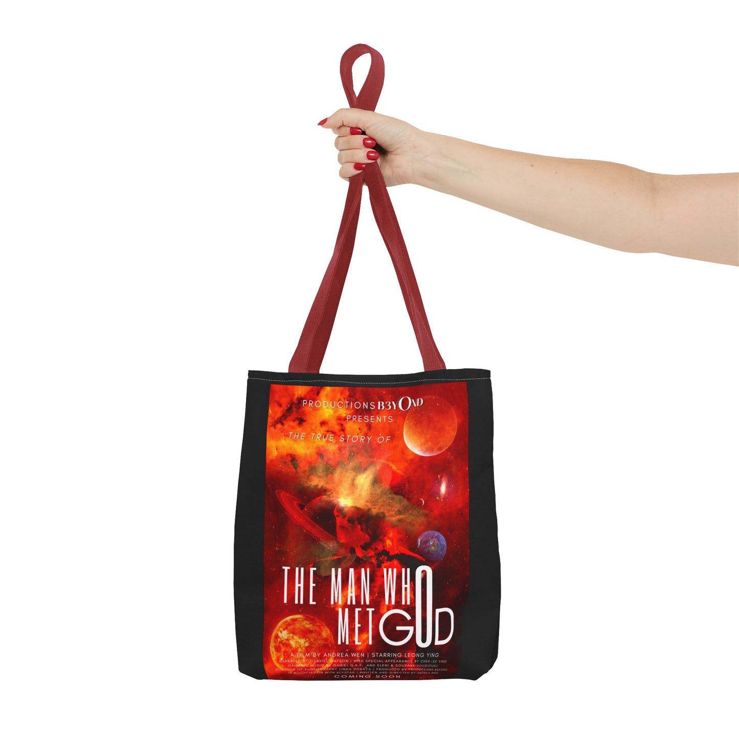 The Man Who Met GOD Tote Bag