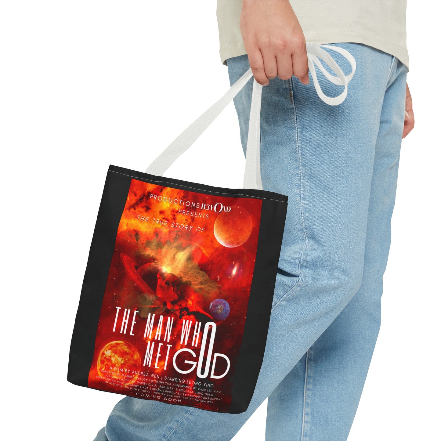 The Man Who Met GOD Tote Bag