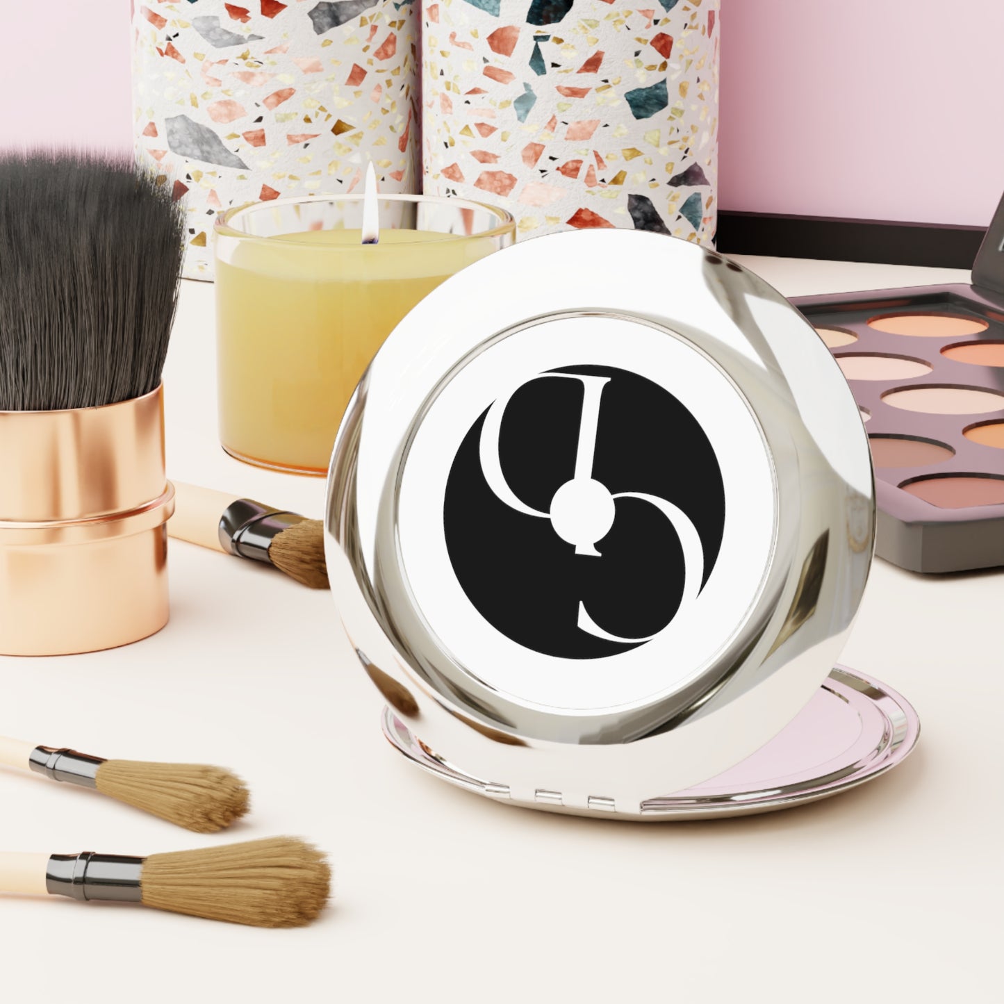 Compact Travel Mirror