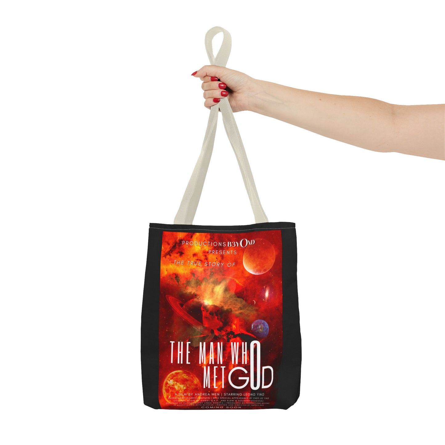 The Man Who Met GOD Tote Bag