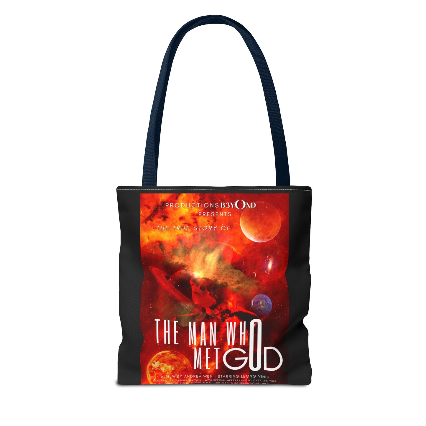 The Man Who Met GOD Tote Bag