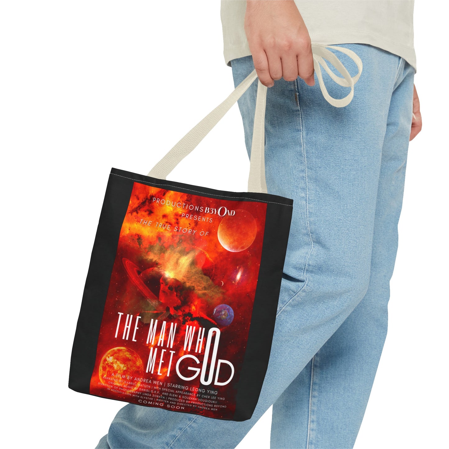 The Man Who Met GOD Tote Bag