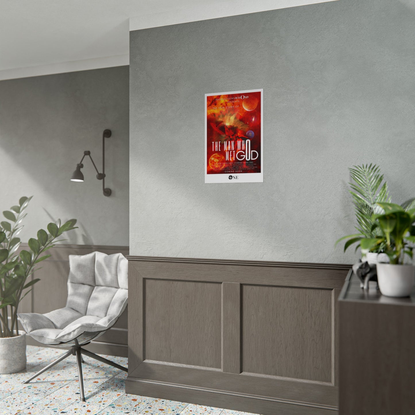 Poster of The Man Who Met GOD