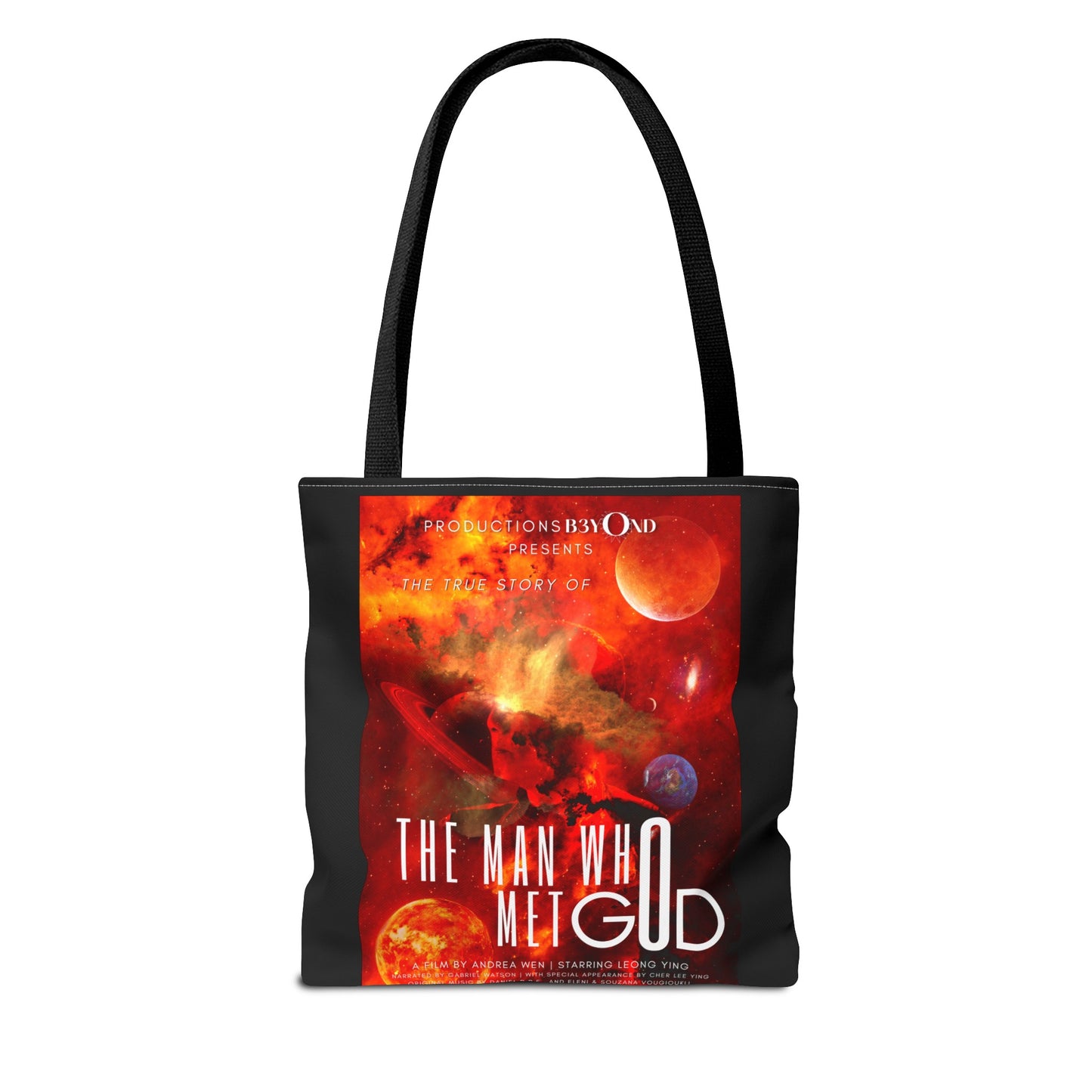The Man Who Met GOD Tote Bag
