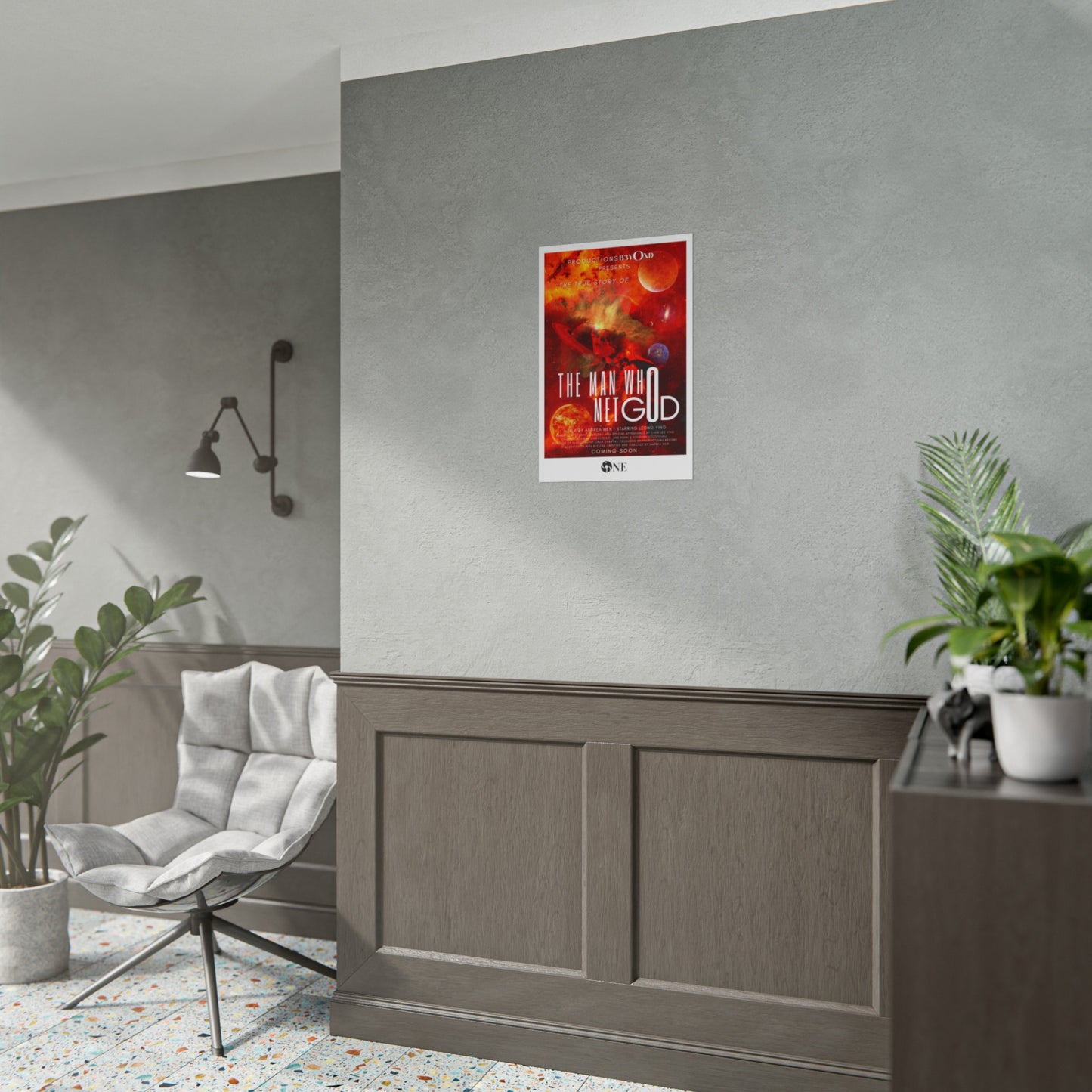 Poster of The Man Who Met GOD