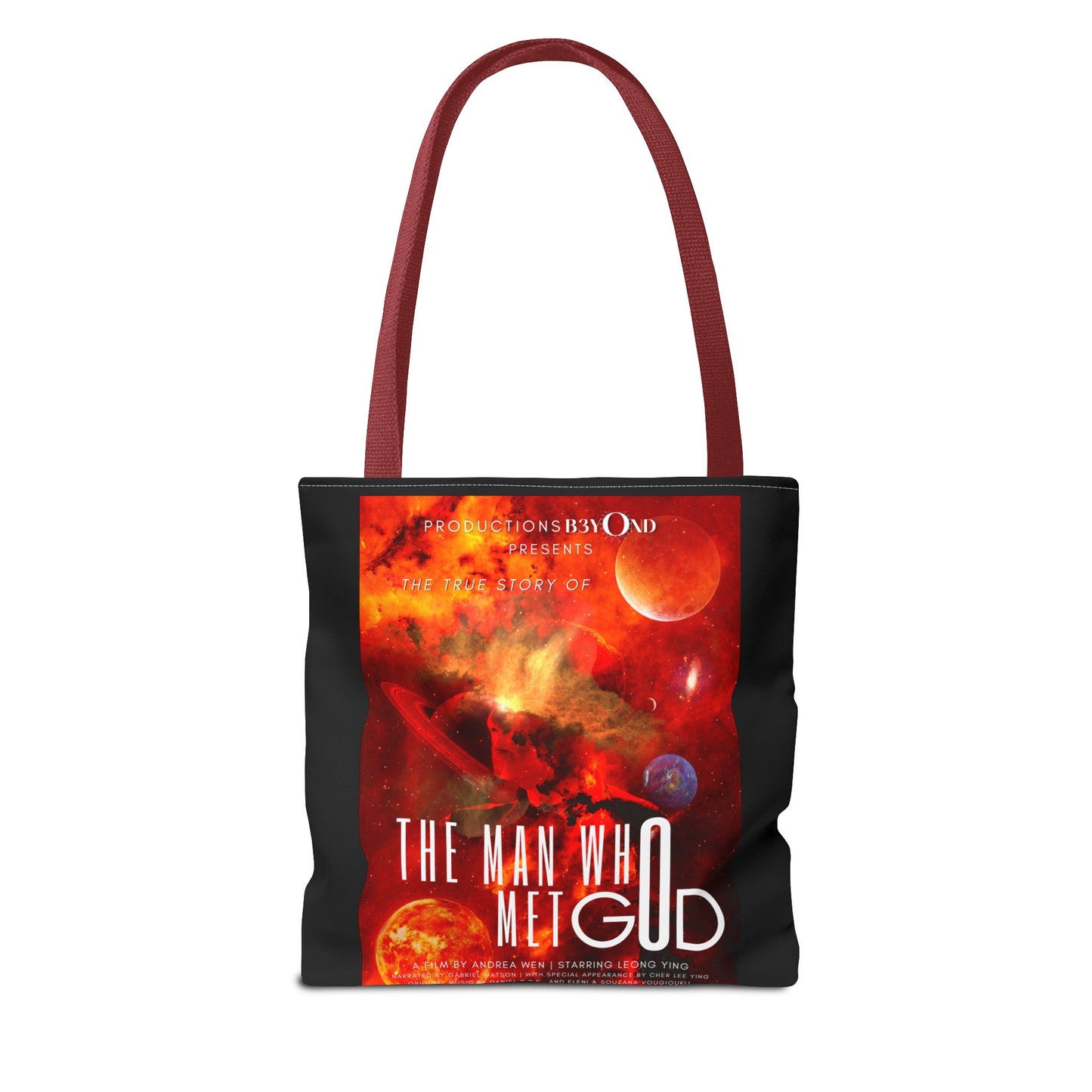 The Man Who Met GOD Tote Bag