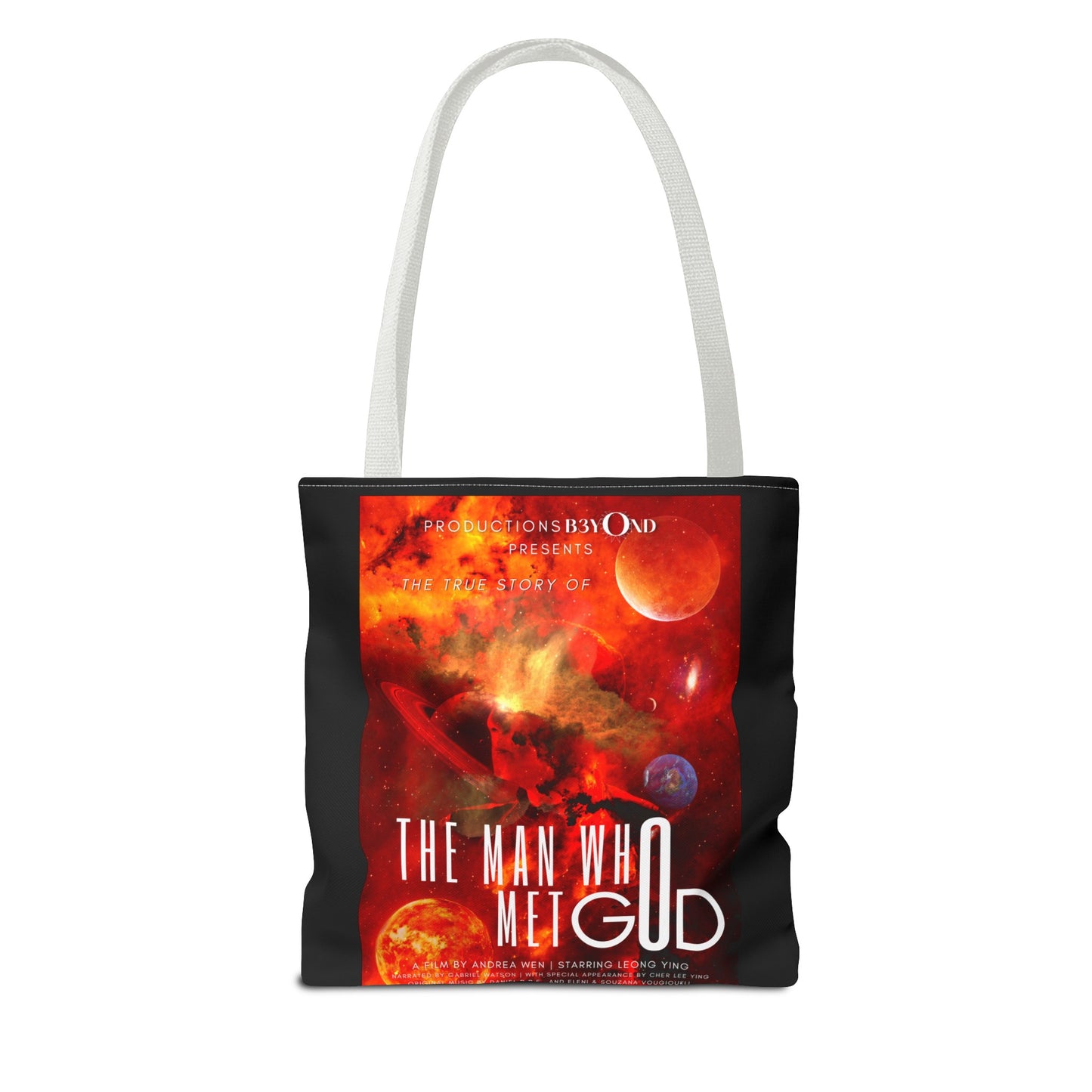 The Man Who Met GOD Tote Bag