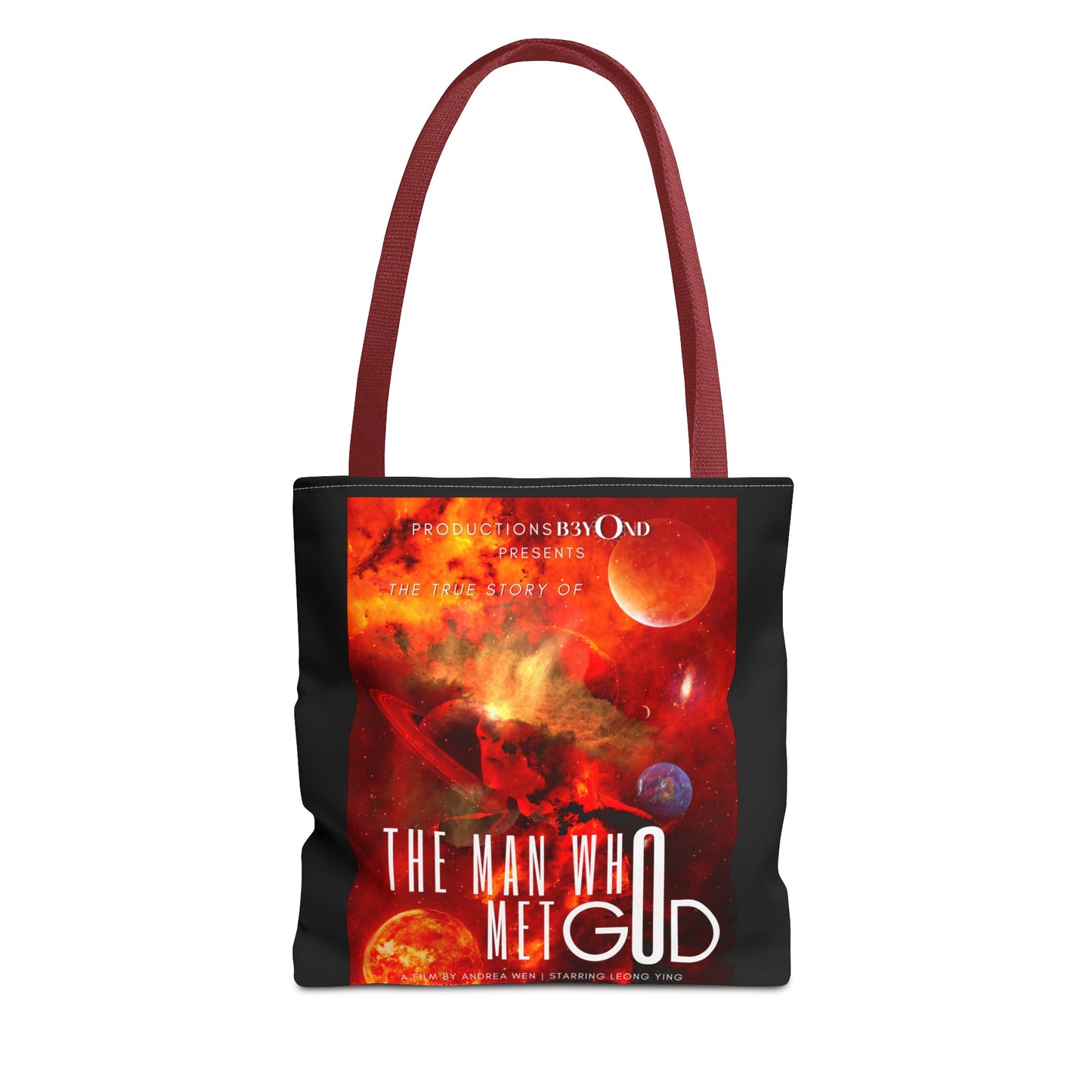The Man Who Met GOD Tote Bag