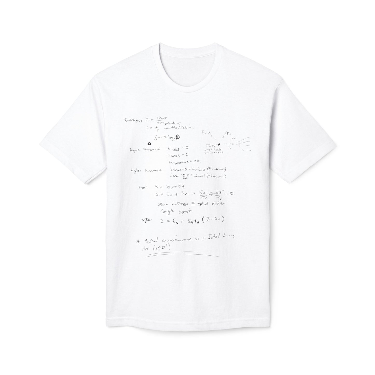 GOD Equations T-shirt