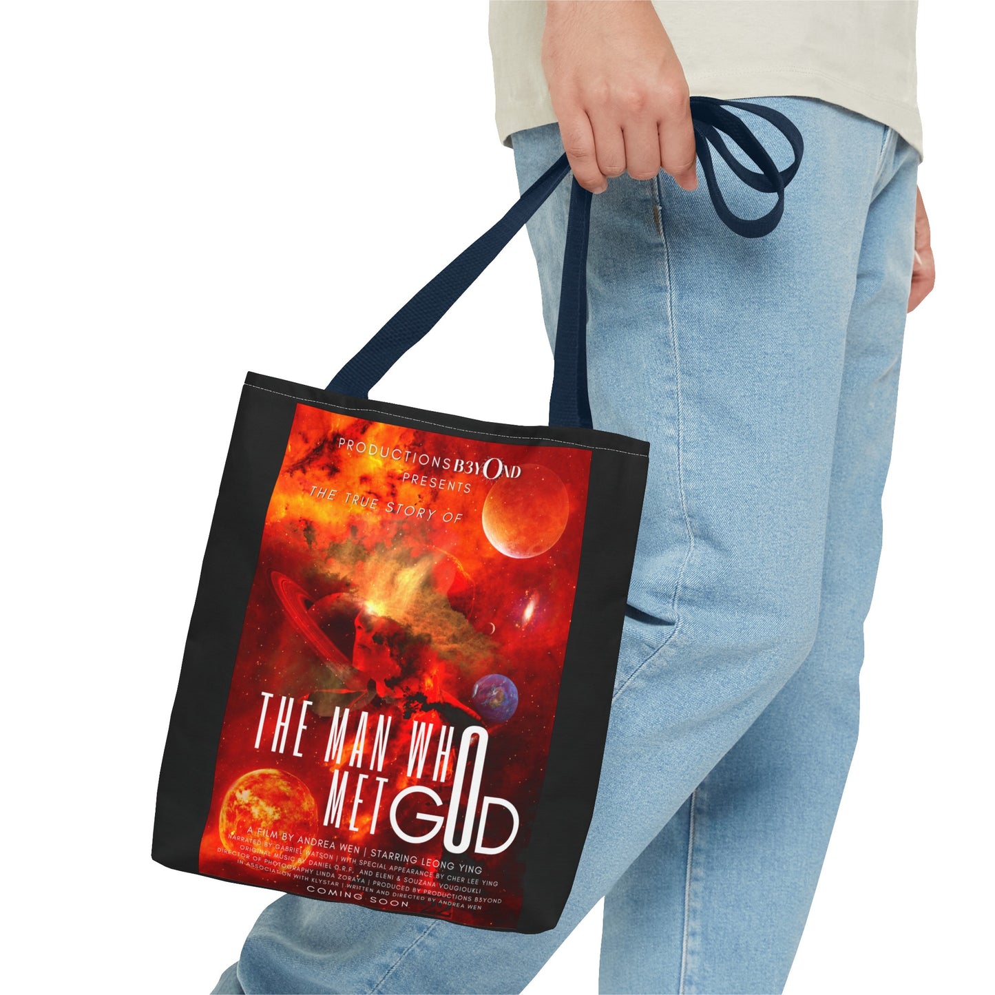 The Man Who Met GOD Tote Bag