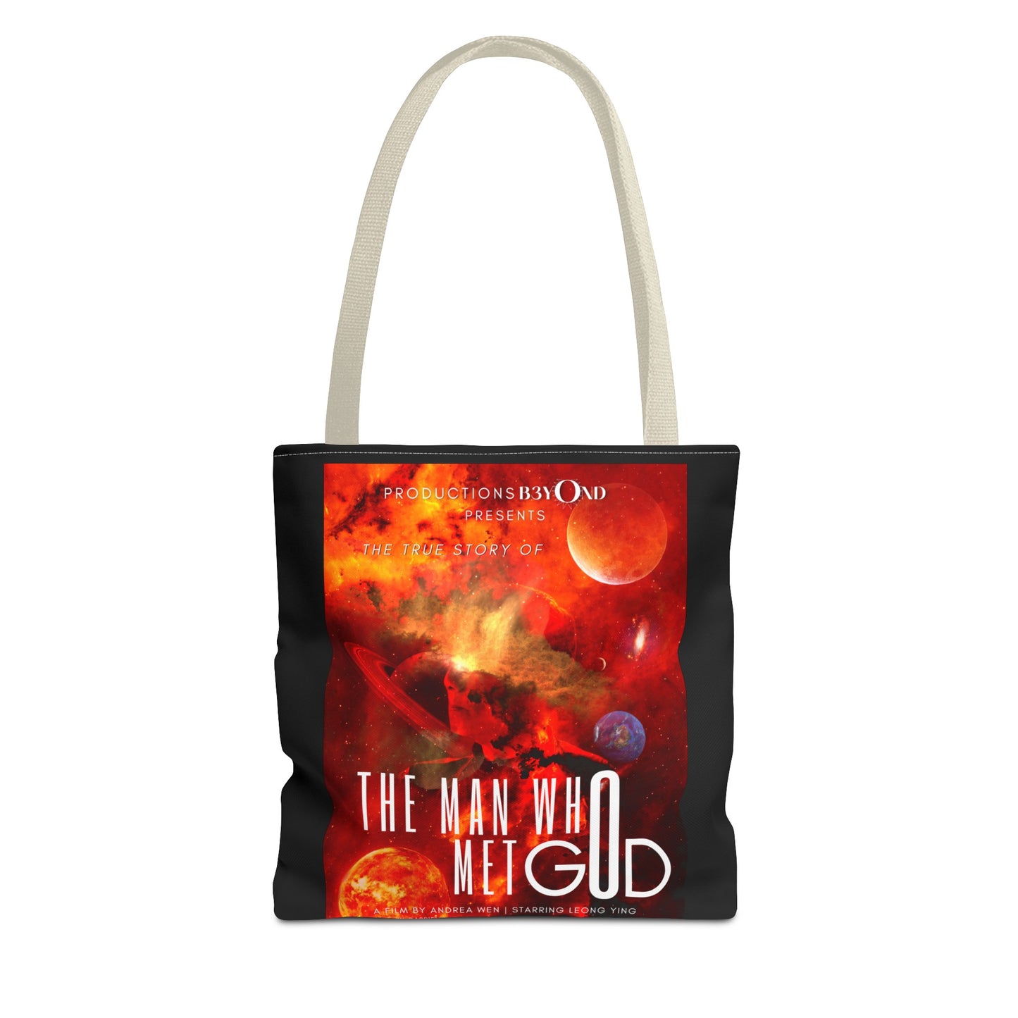 The Man Who Met GOD Tote Bag