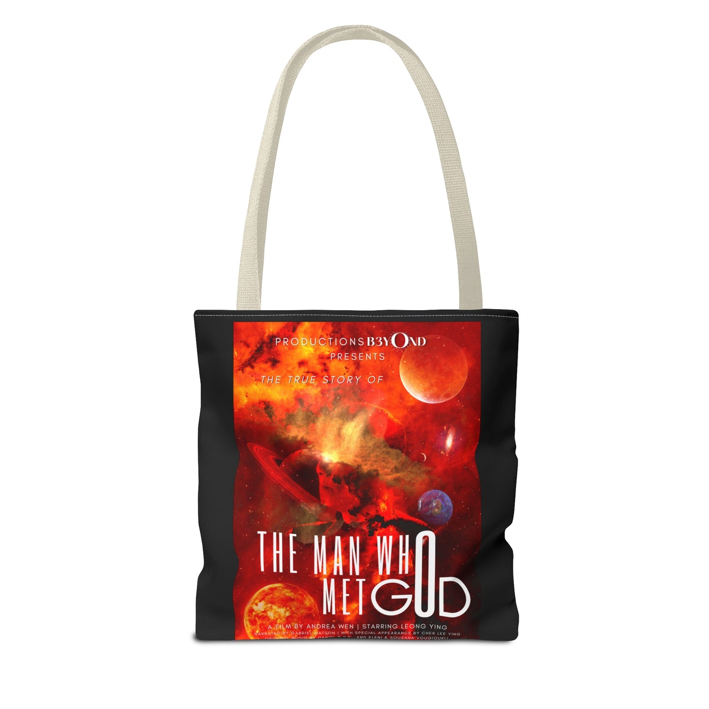 The Man Who Met GOD Tote Bag