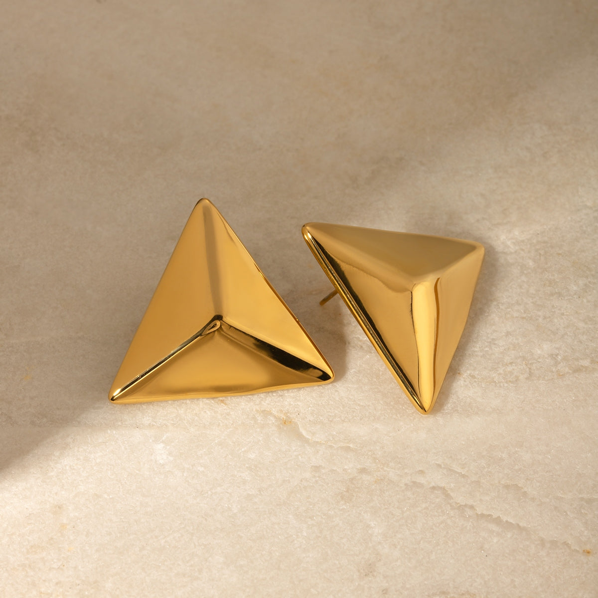 Pyramid Earrings