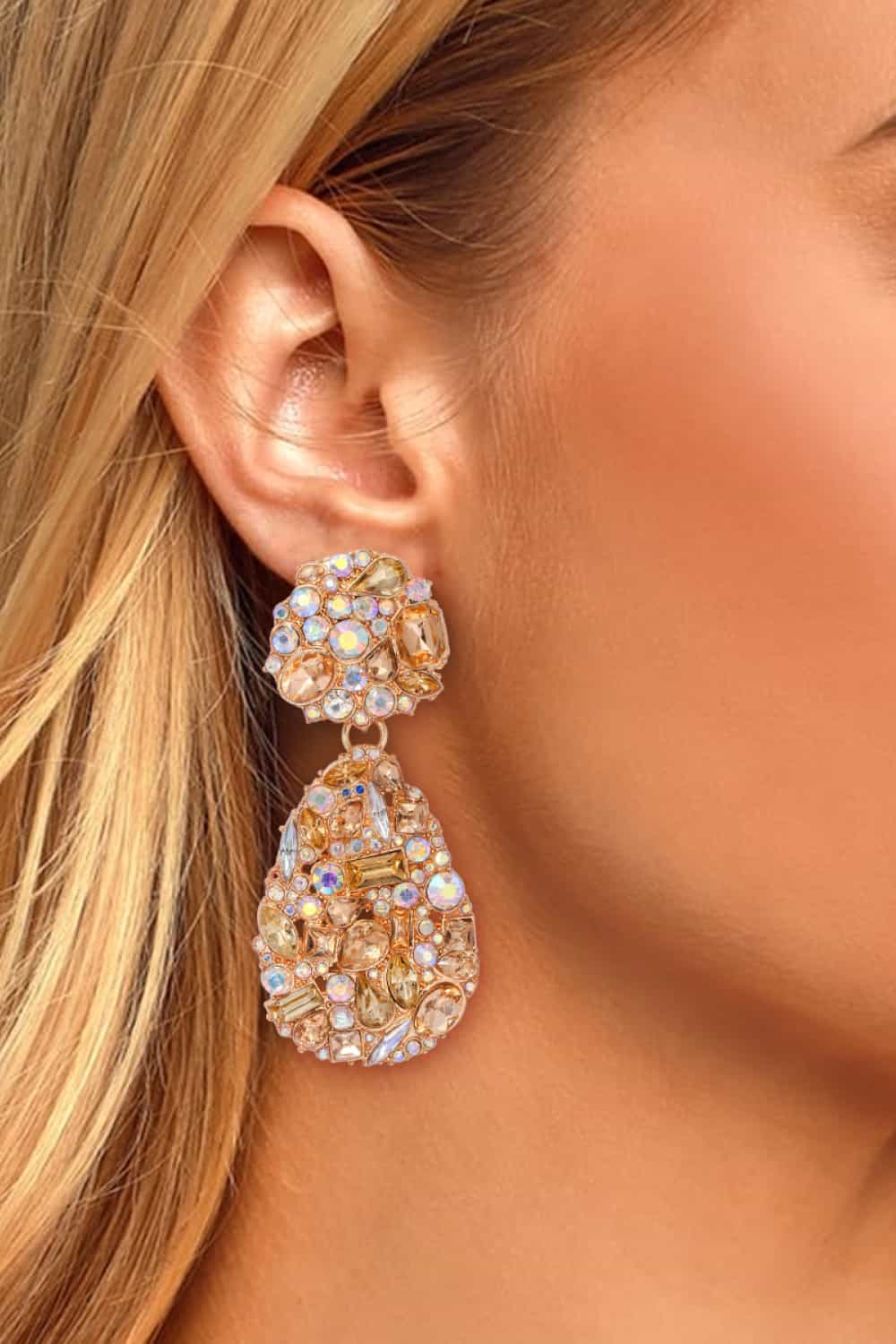 Bejeweled Tears Earrings