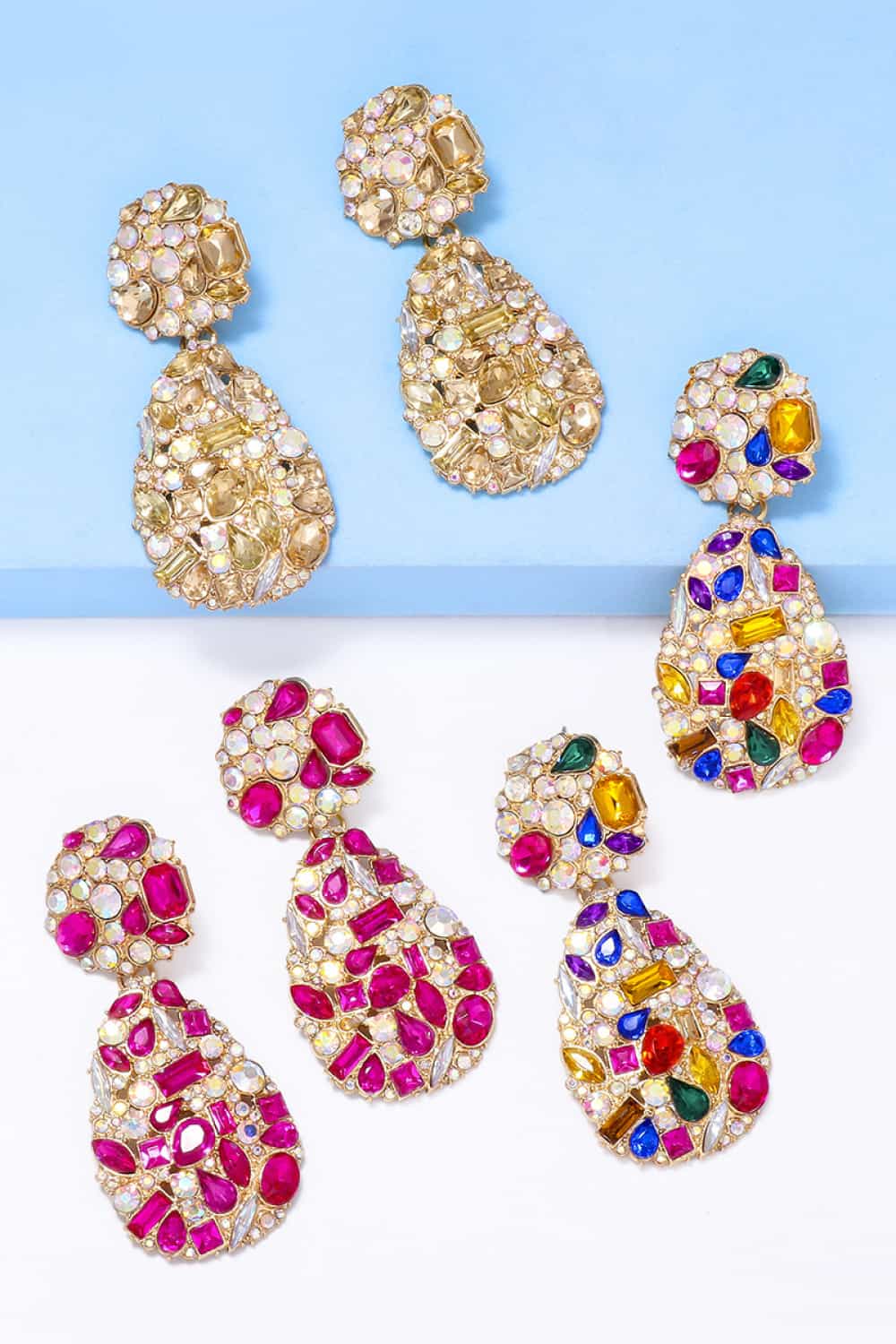 Bejeweled Tears Earrings