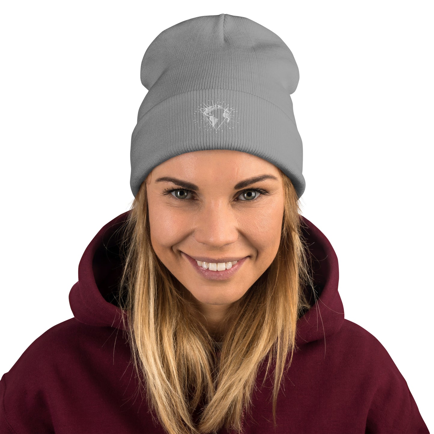 OHOW Embroidered Beanie