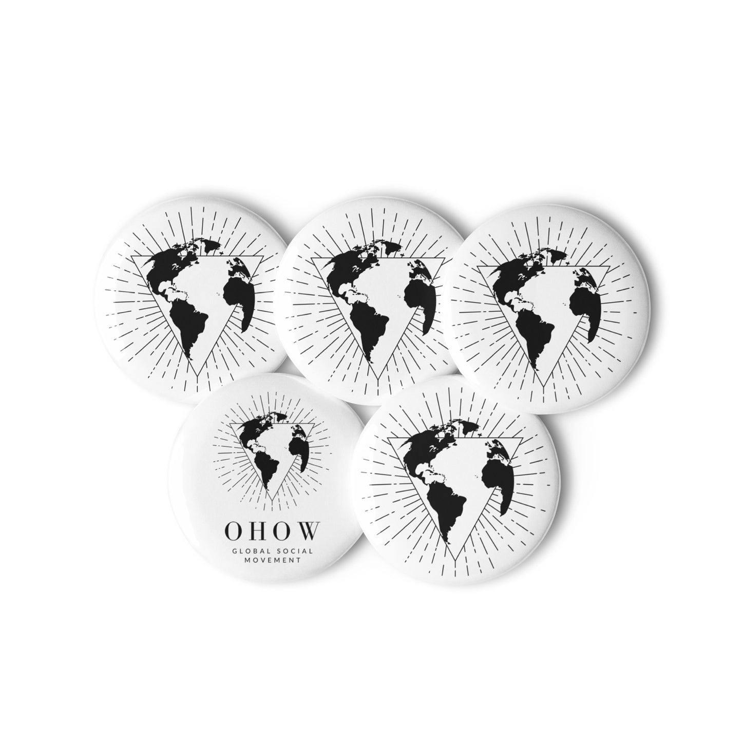 OHOW Set of pin buttons