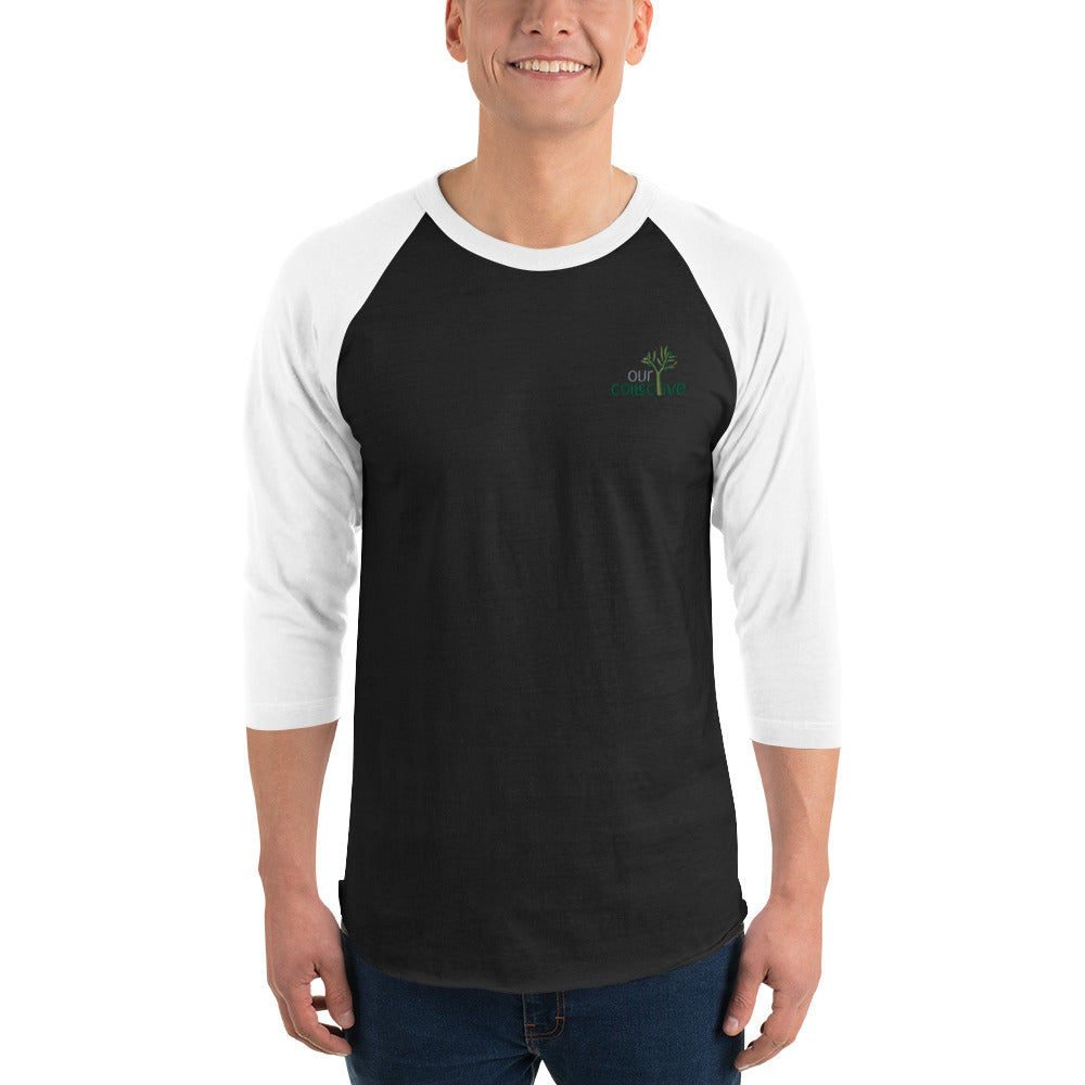 Our Collective deluxe raglan shirt