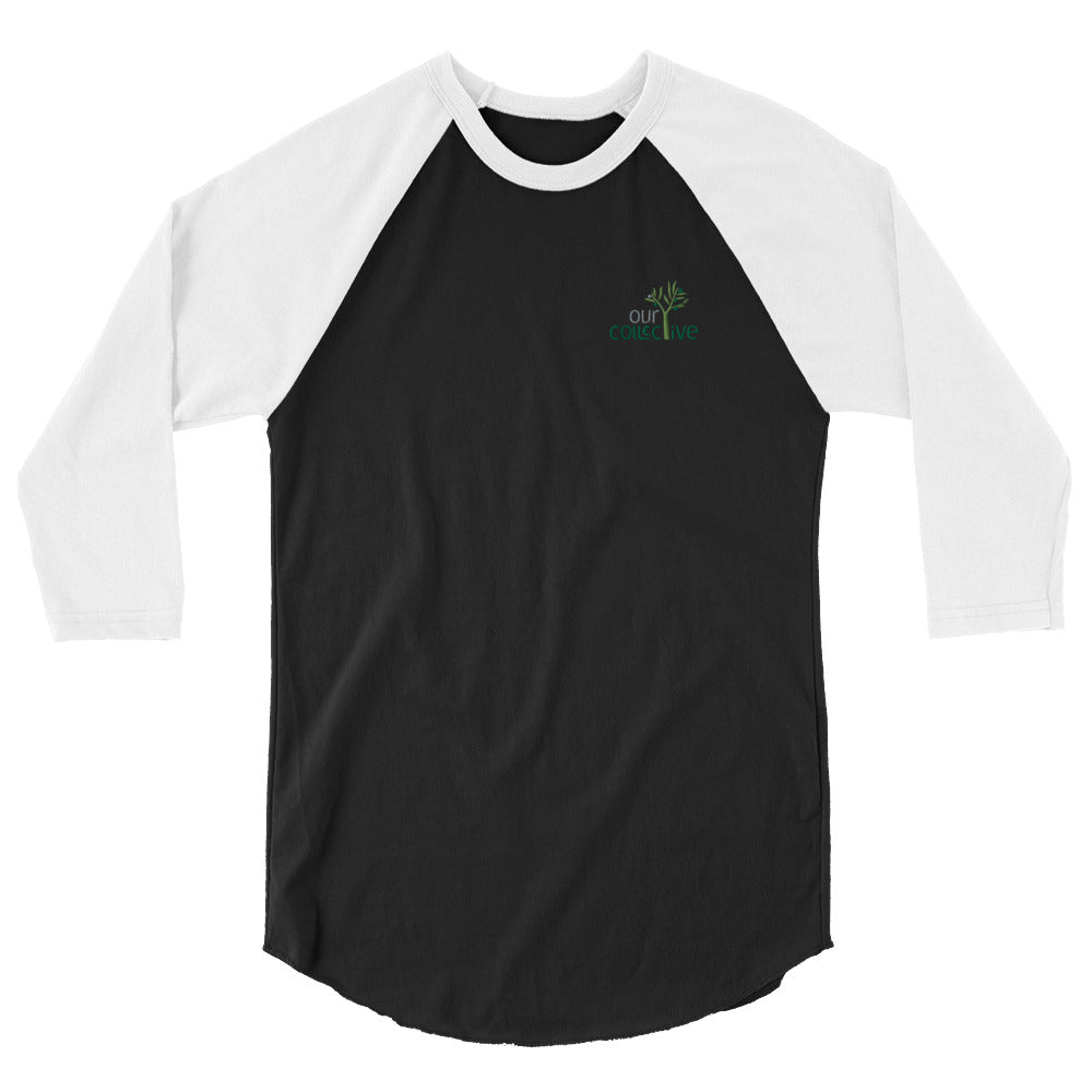 Our Collective deluxe raglan shirt
