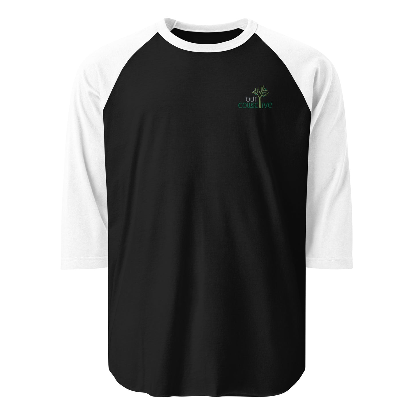 Our Collective deluxe raglan shirt