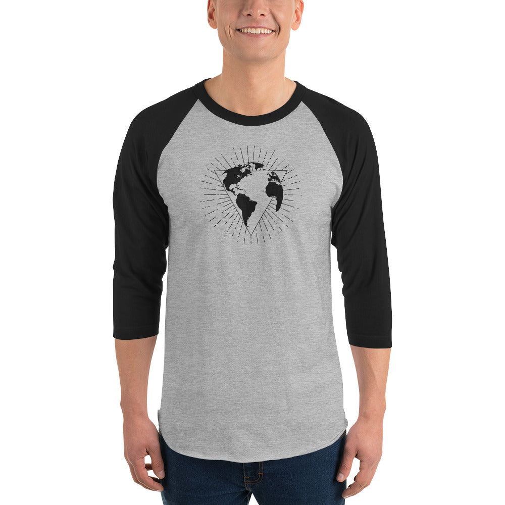 OHOW 3/4 sleeve raglan shirt