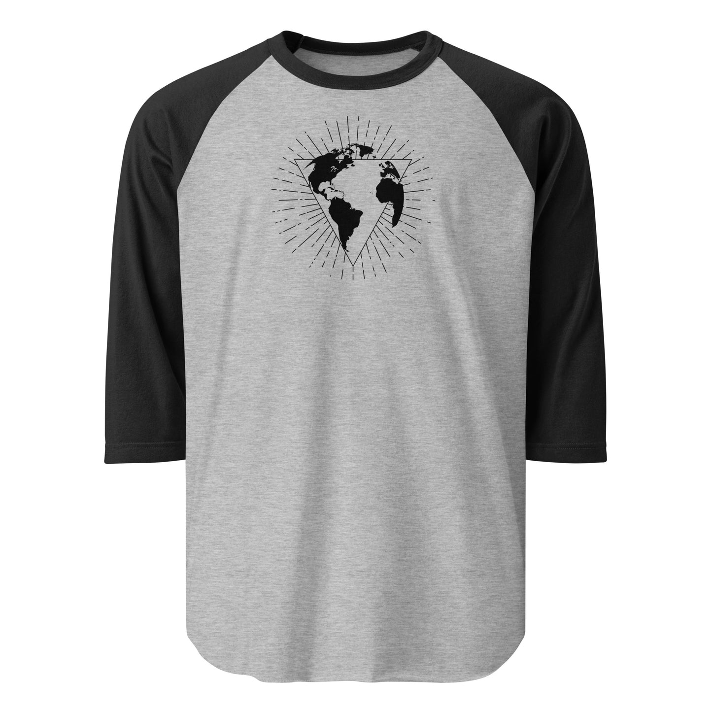 OHOW 3/4 sleeve raglan shirt