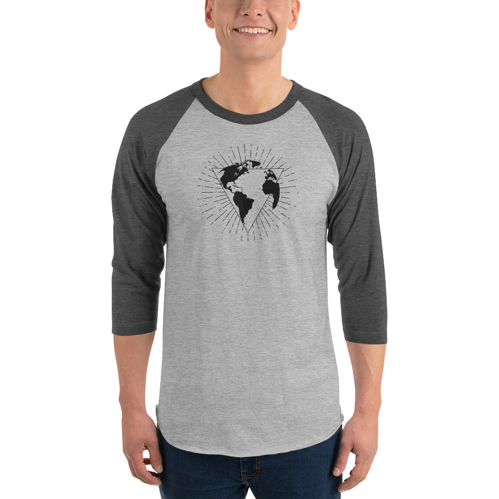 OHOW 3/4 sleeve raglan shirt