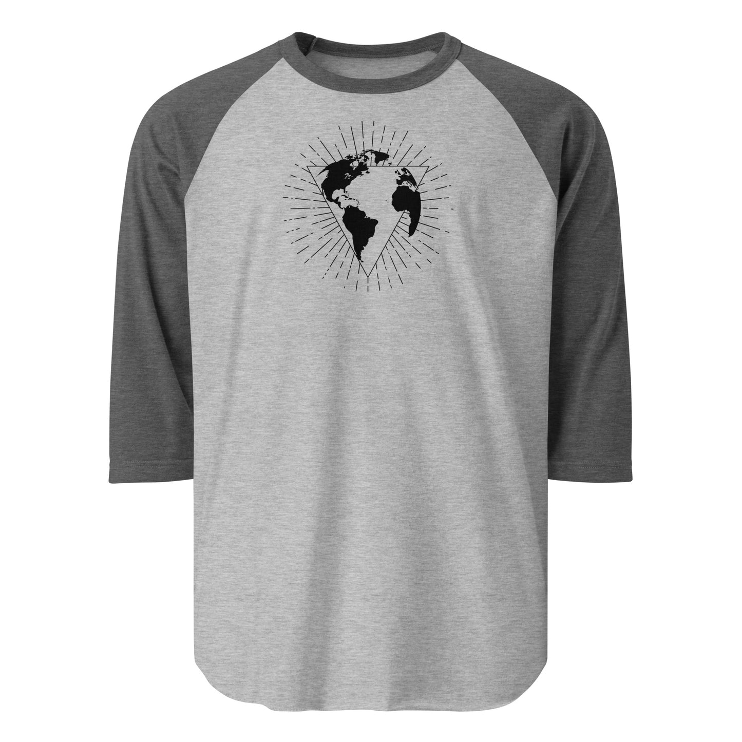 OHOW 3/4 sleeve raglan shirt
