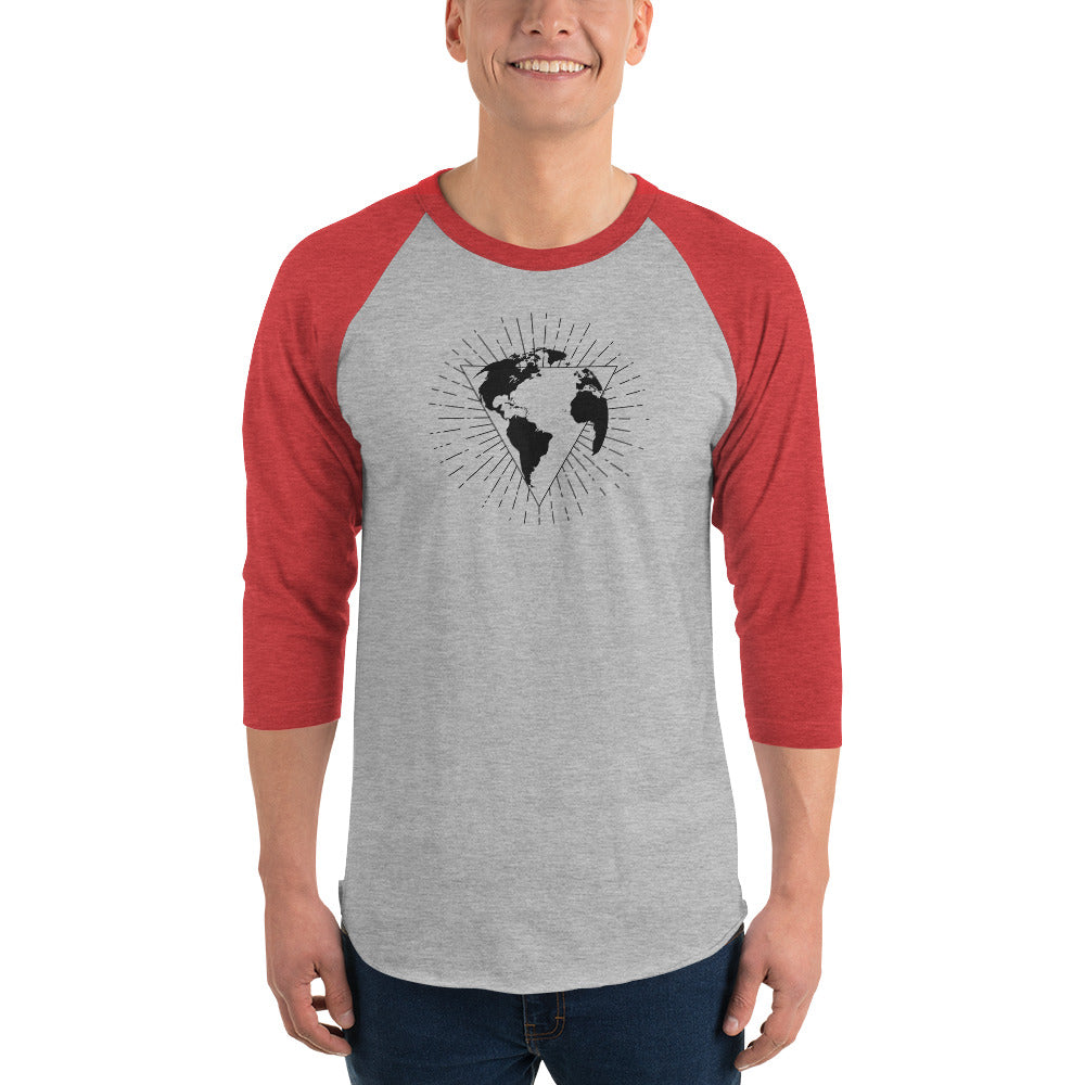 OHOW 3/4 sleeve raglan shirt