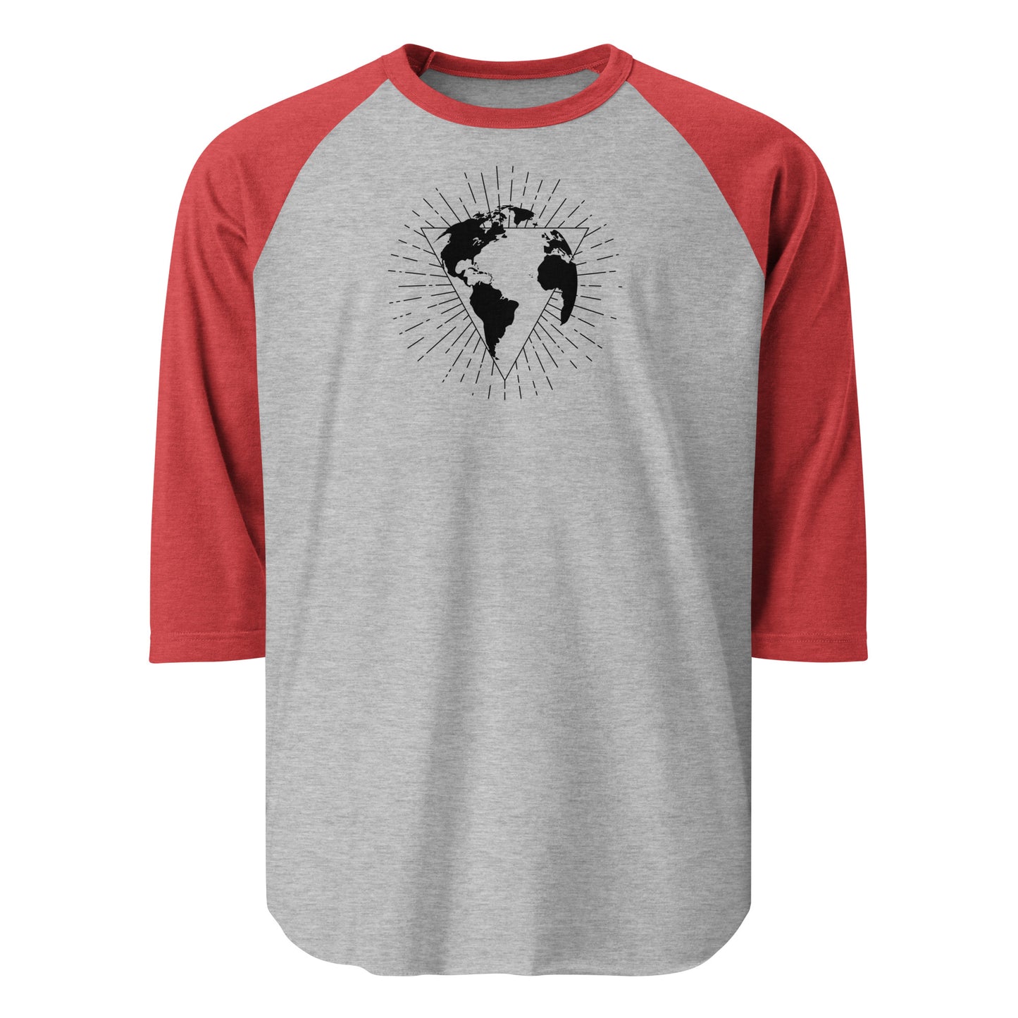 OHOW 3/4 sleeve raglan shirt