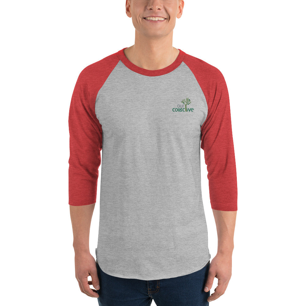 Our Collective deluxe raglan shirt