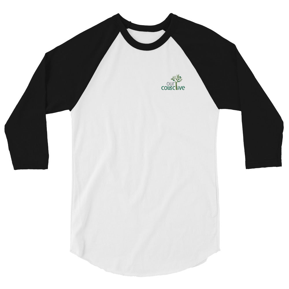Our Collective deluxe raglan shirt