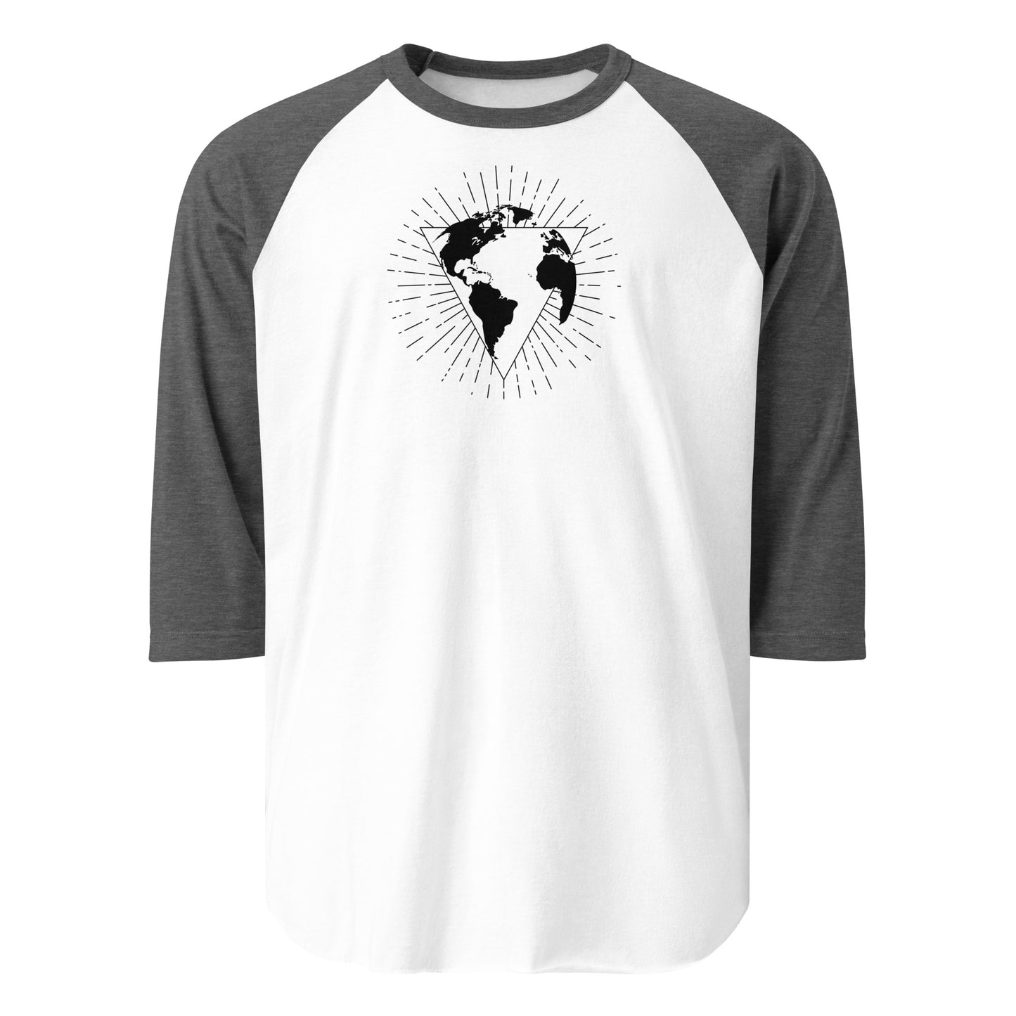 OHOW 3/4 sleeve raglan shirt