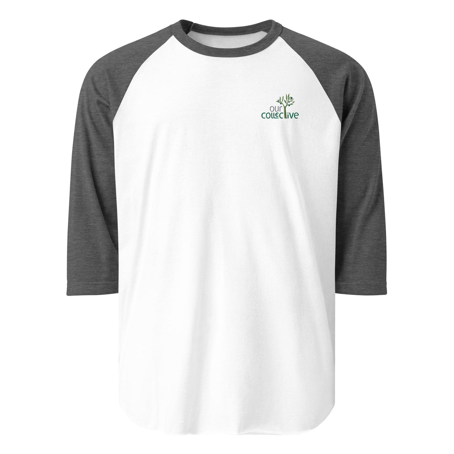 Our Collective deluxe raglan shirt