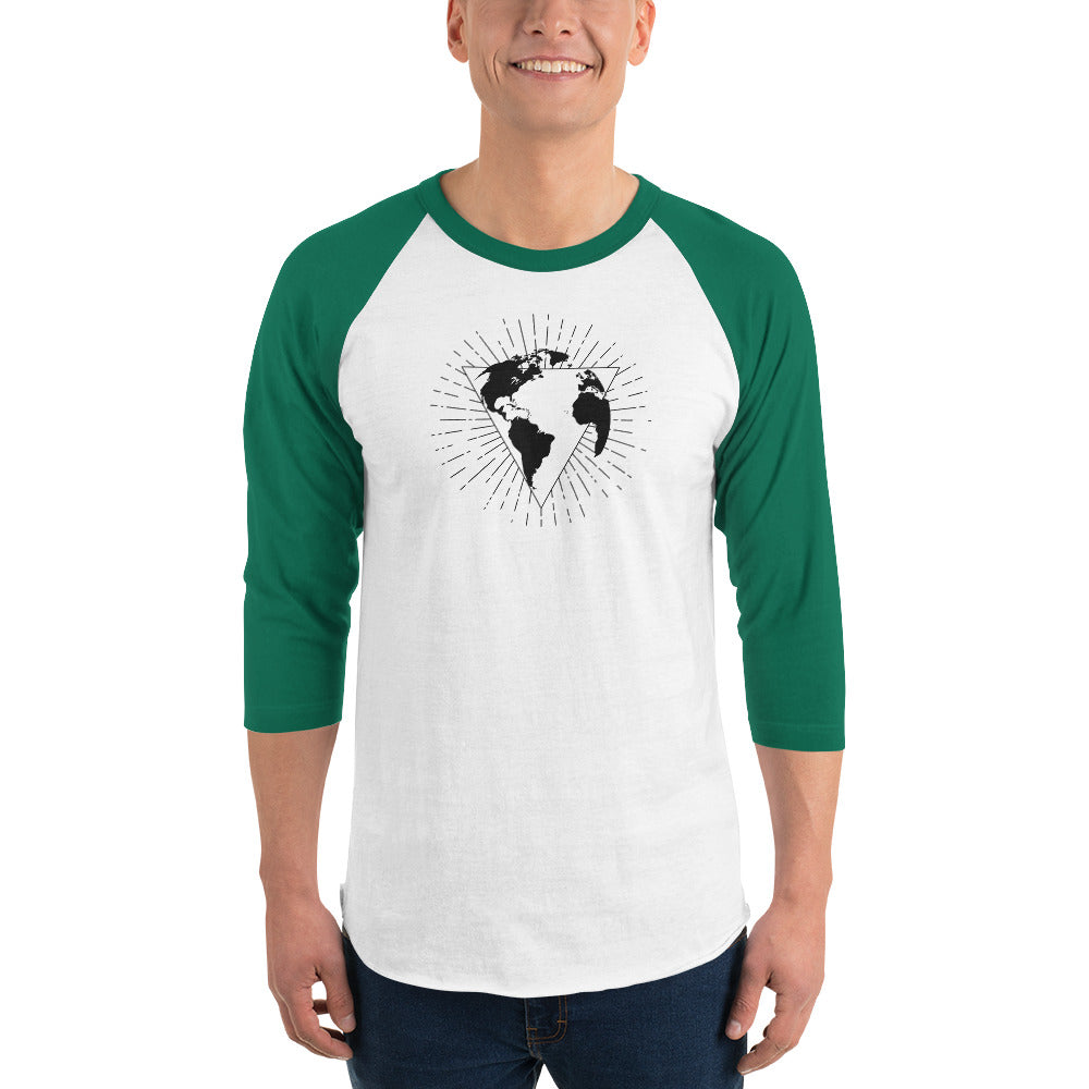 OHOW 3/4 sleeve raglan shirt