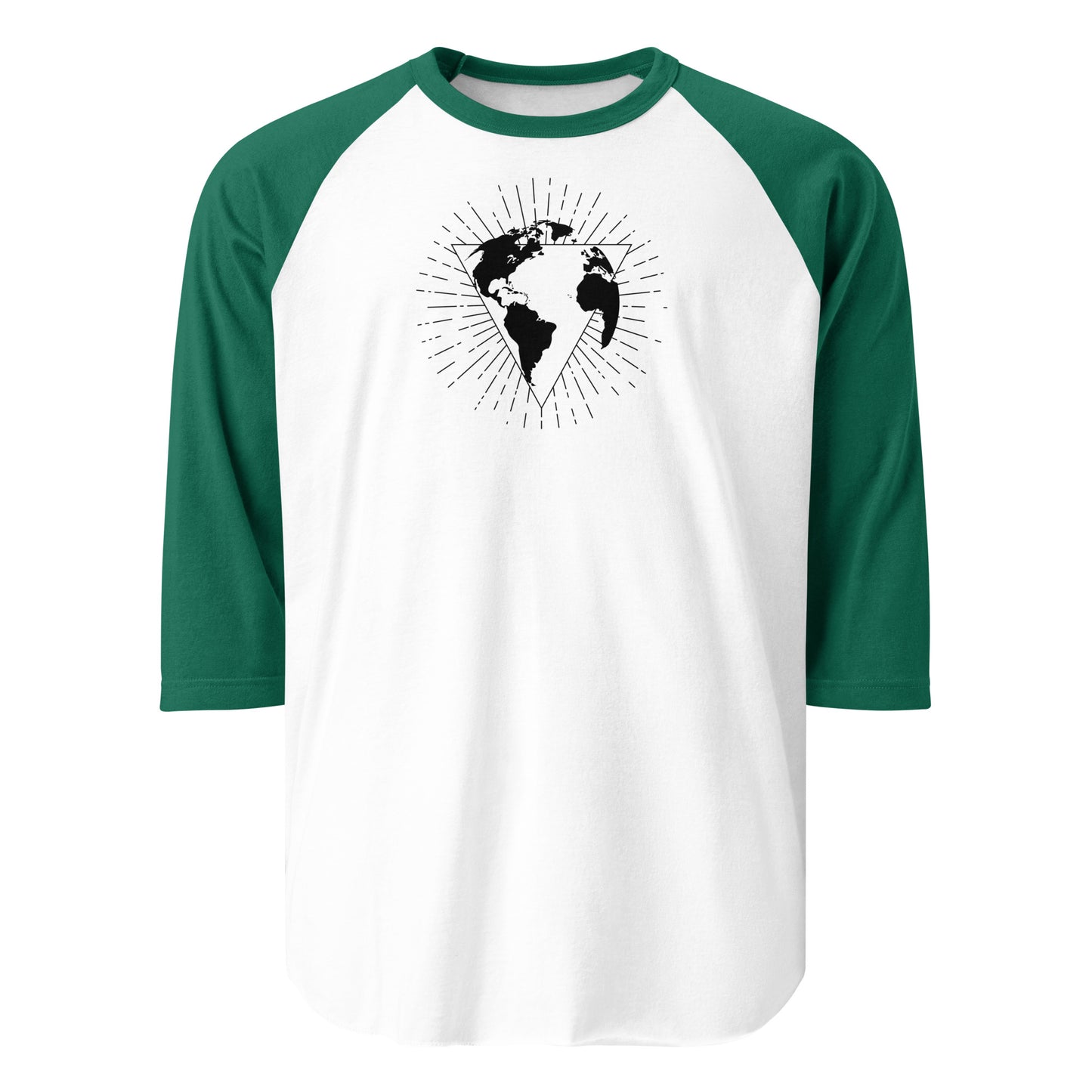 OHOW 3/4 sleeve raglan shirt