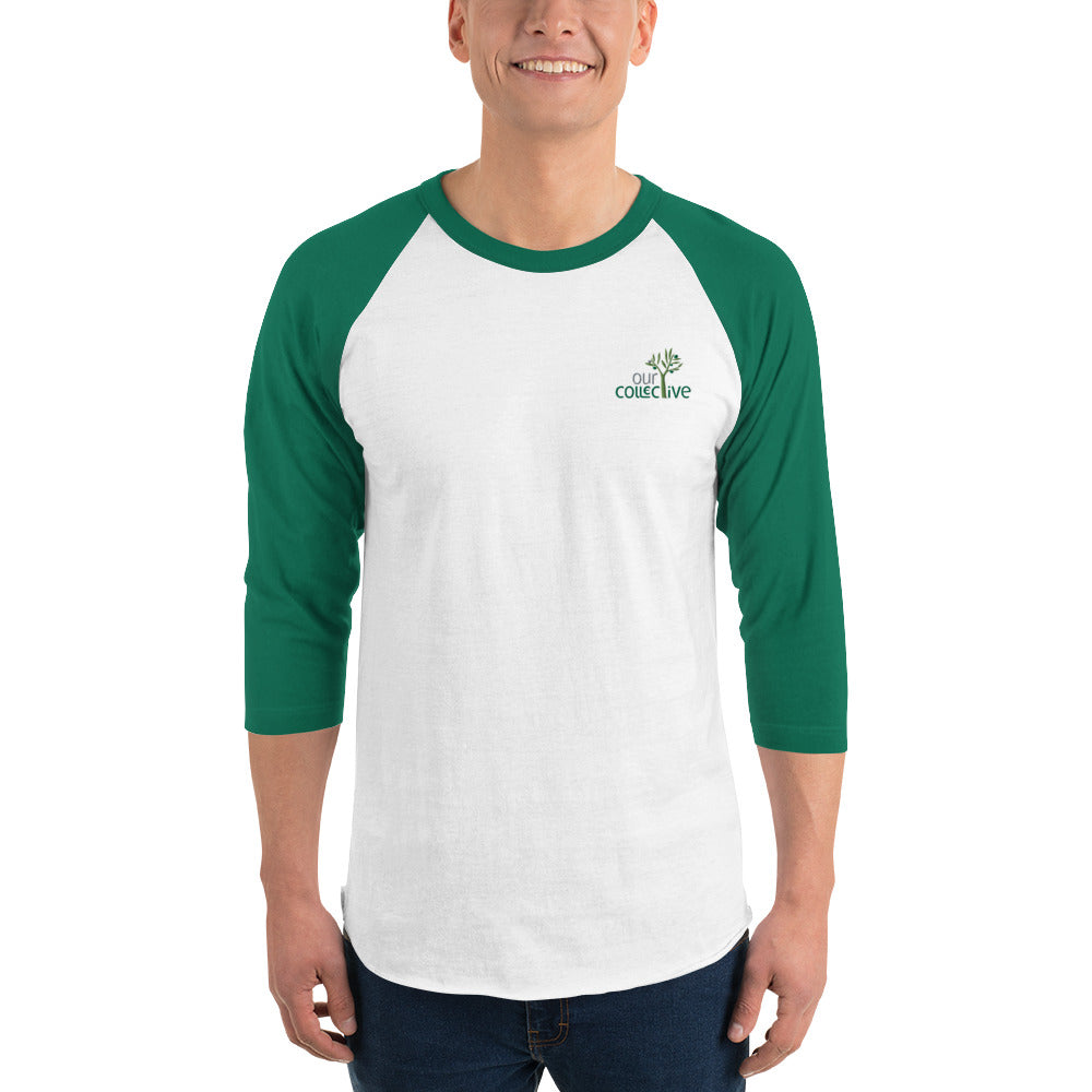 Our Collective deluxe raglan shirt