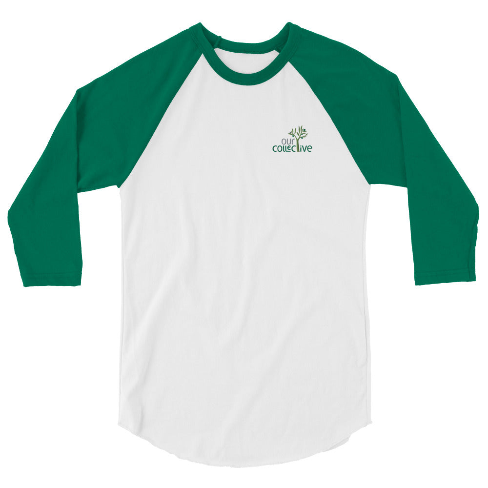 Our Collective deluxe raglan shirt
