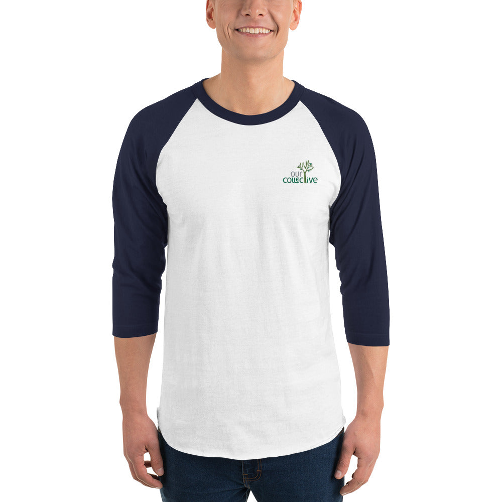 Our Collective deluxe raglan shirt