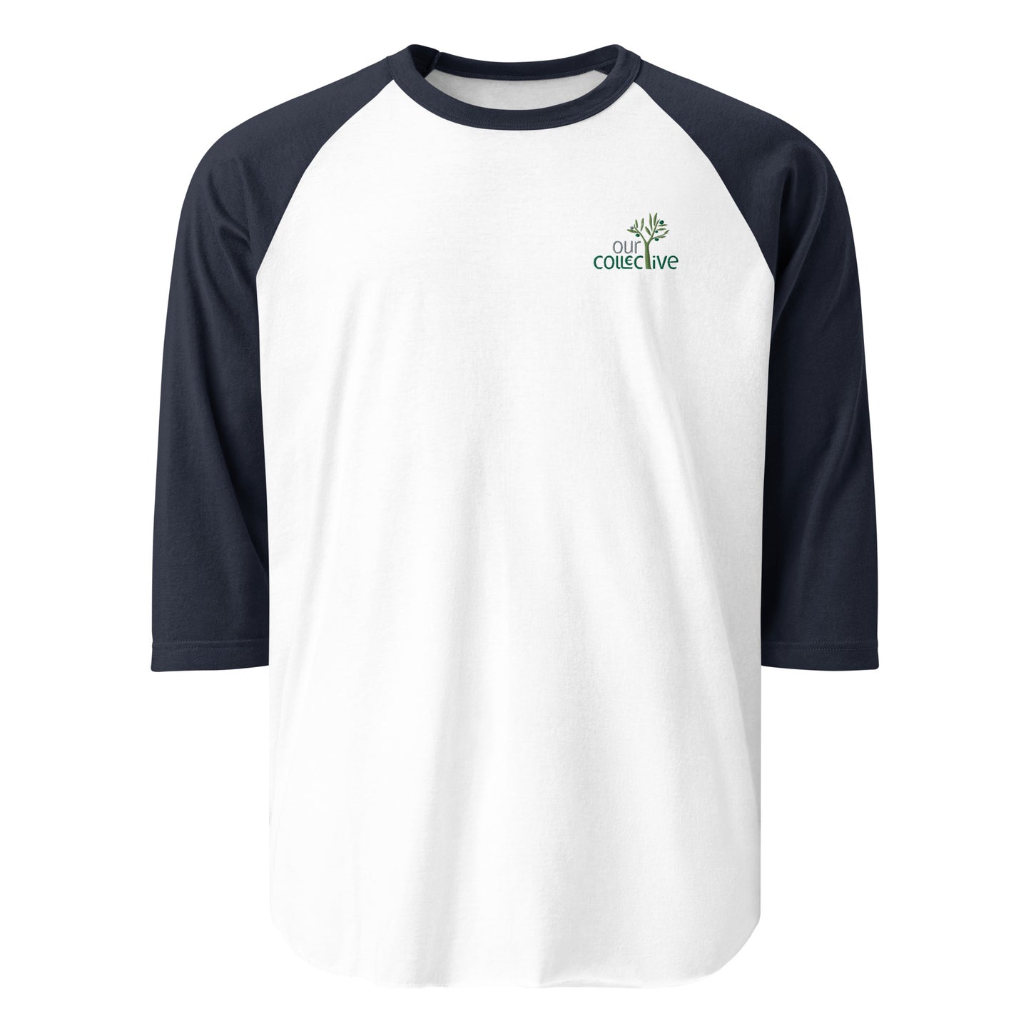 Our Collective deluxe raglan shirt