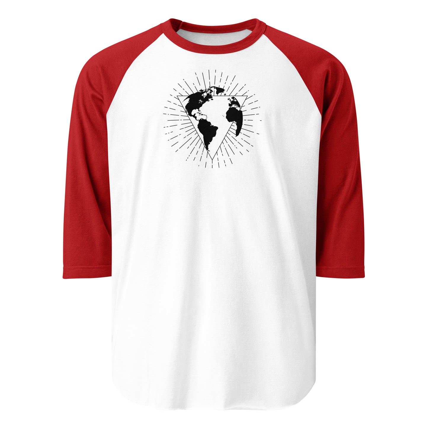 OHOW 3/4 sleeve raglan shirt