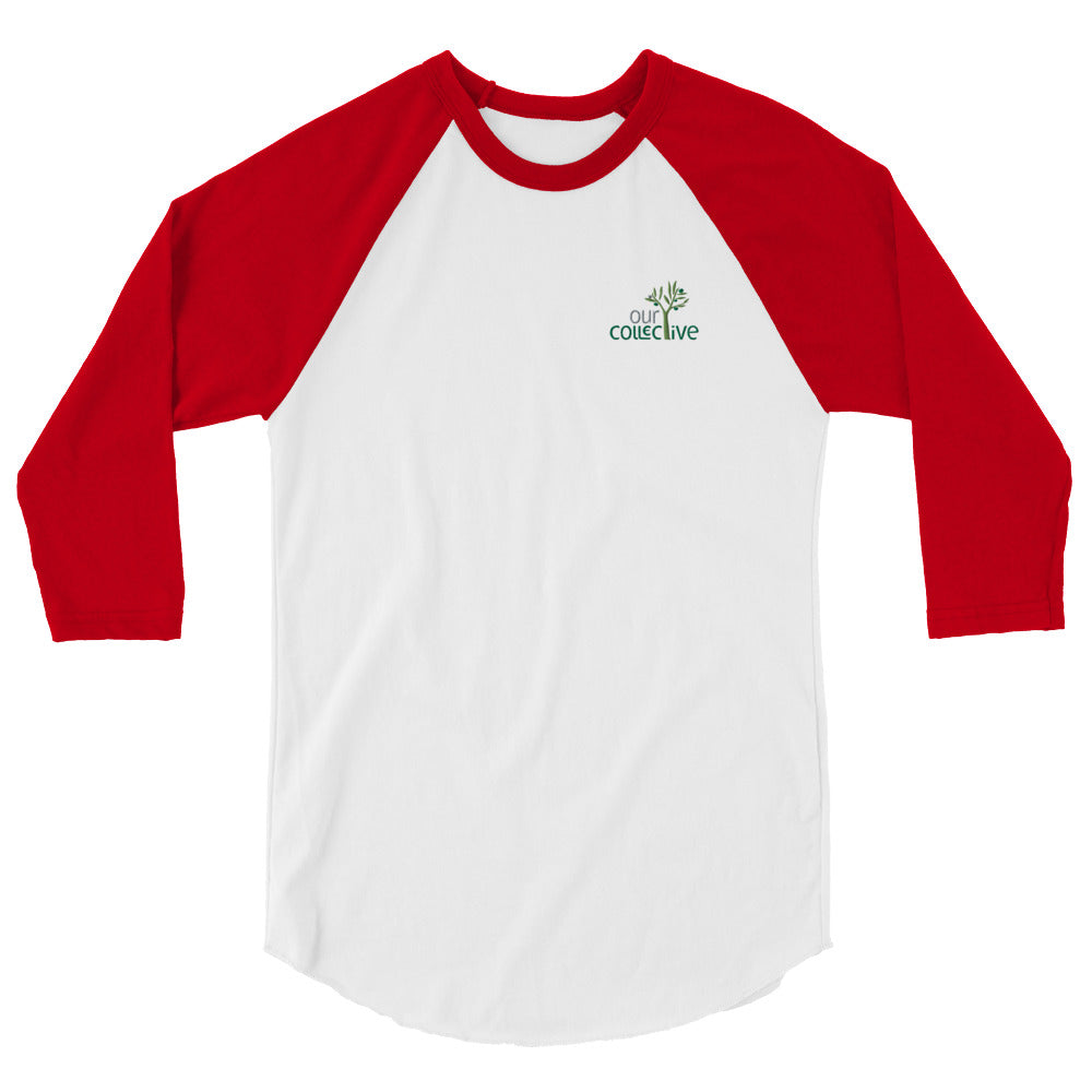 Our Collective deluxe raglan shirt