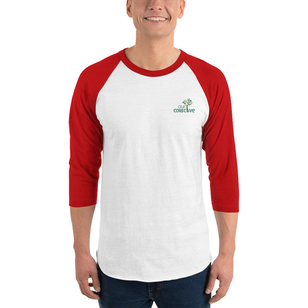 Our Collective deluxe raglan shirt
