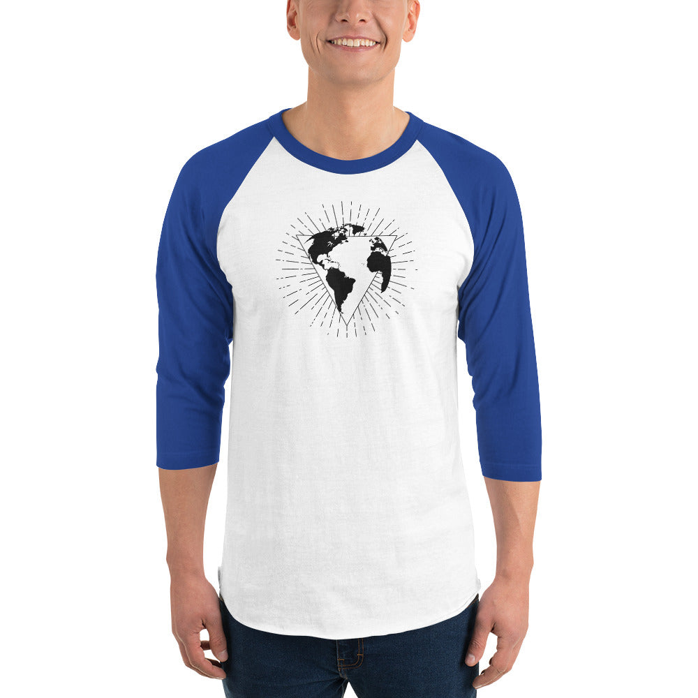 OHOW 3/4 sleeve raglan shirt