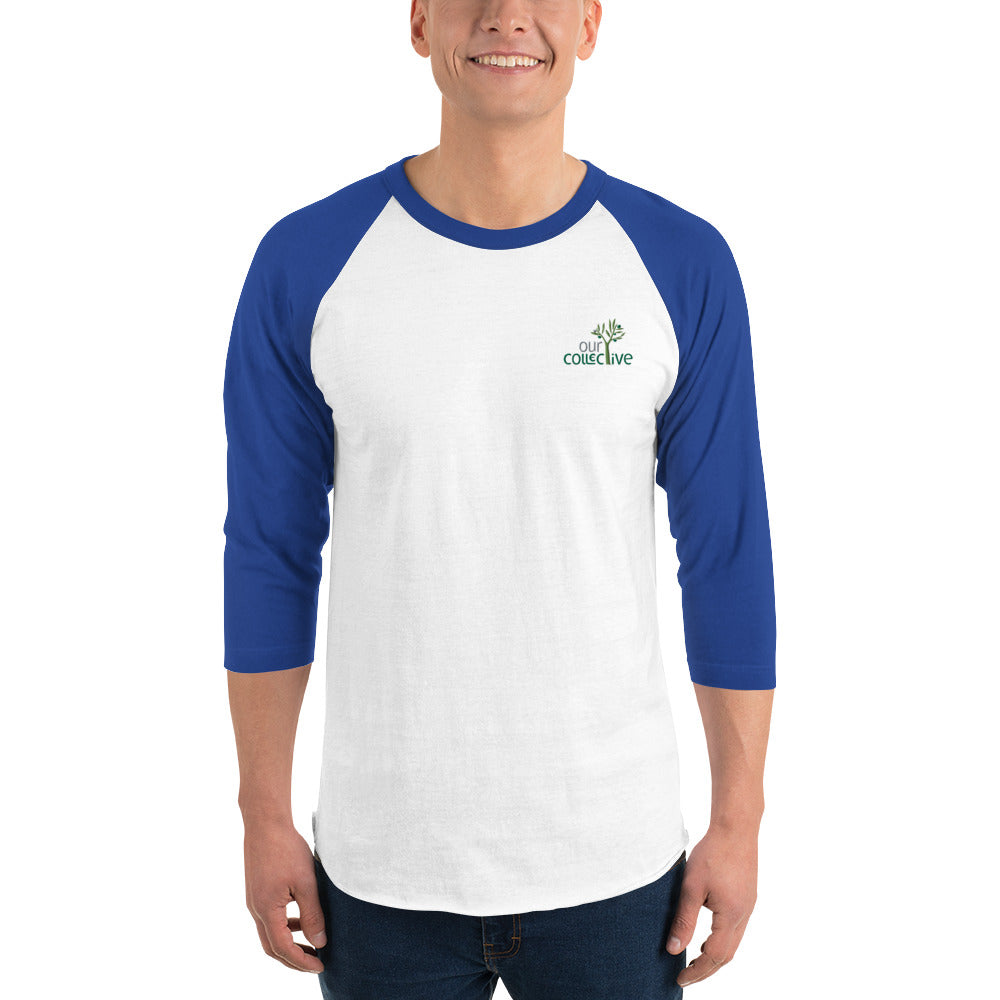 Our Collective deluxe raglan shirt