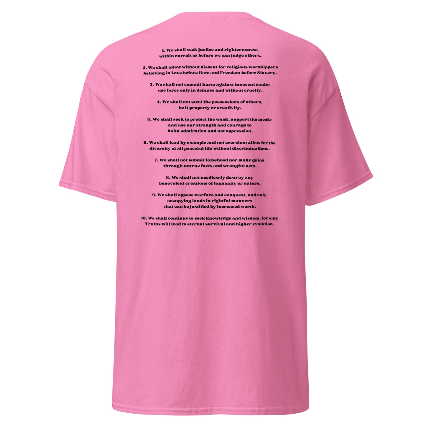 New Commandments T-shirt