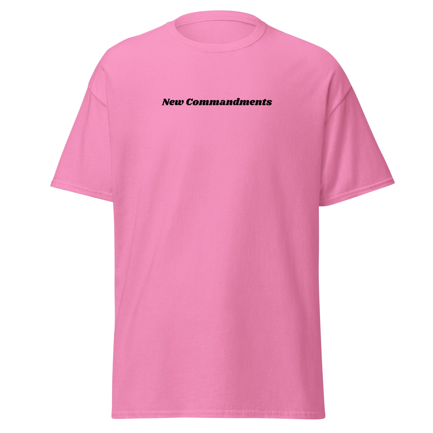 New Commandments T-shirt