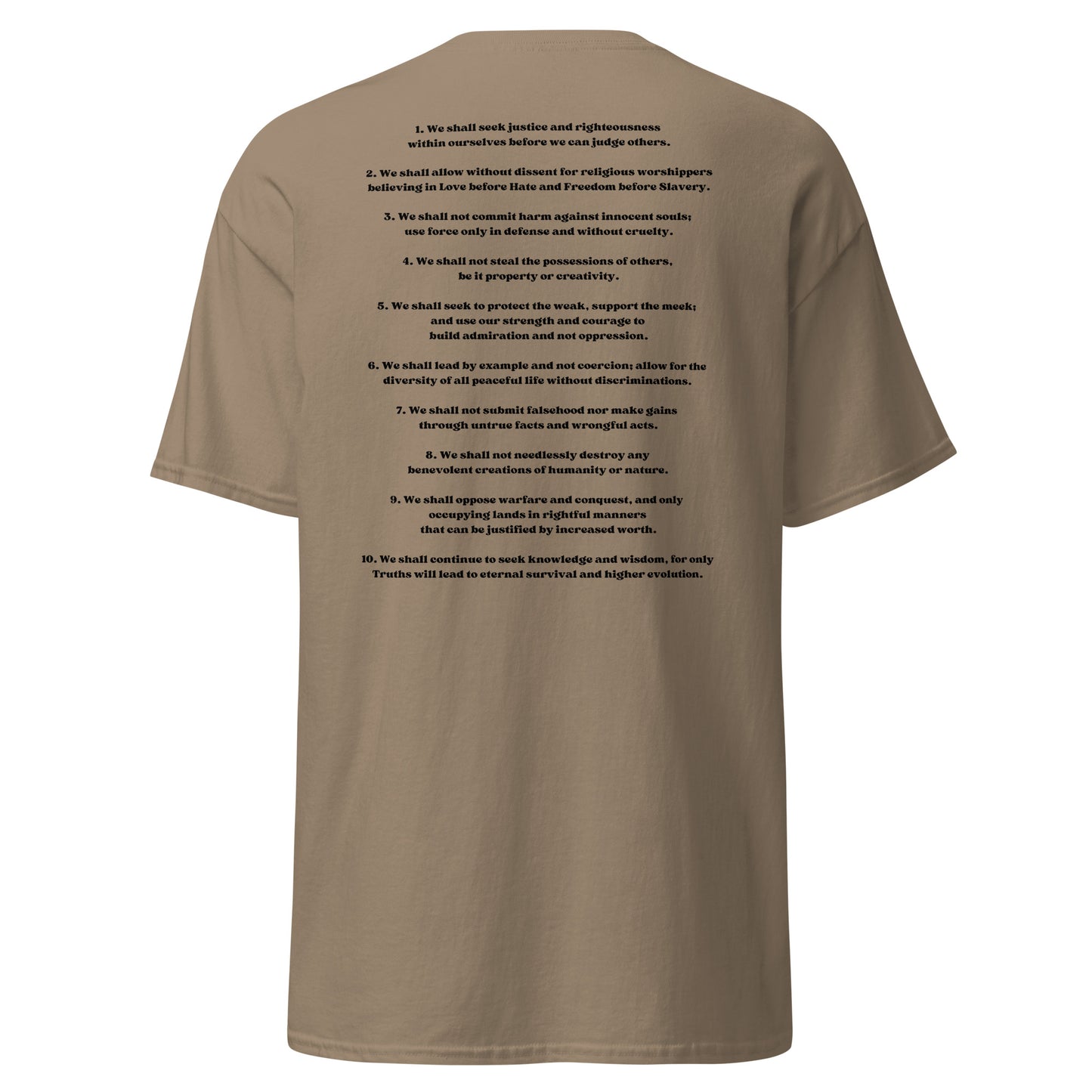 New Commandments T-shirt
