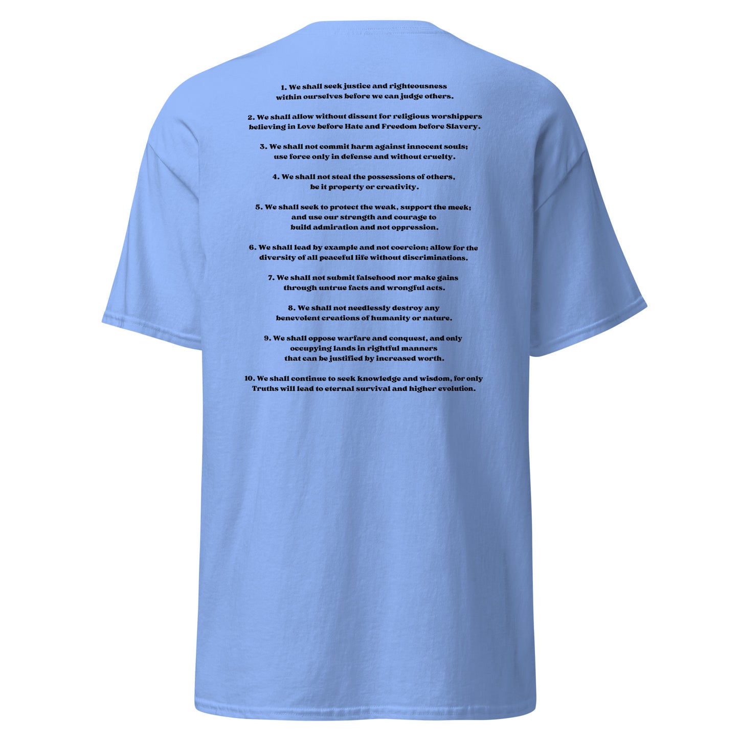 New Commandments T-shirt