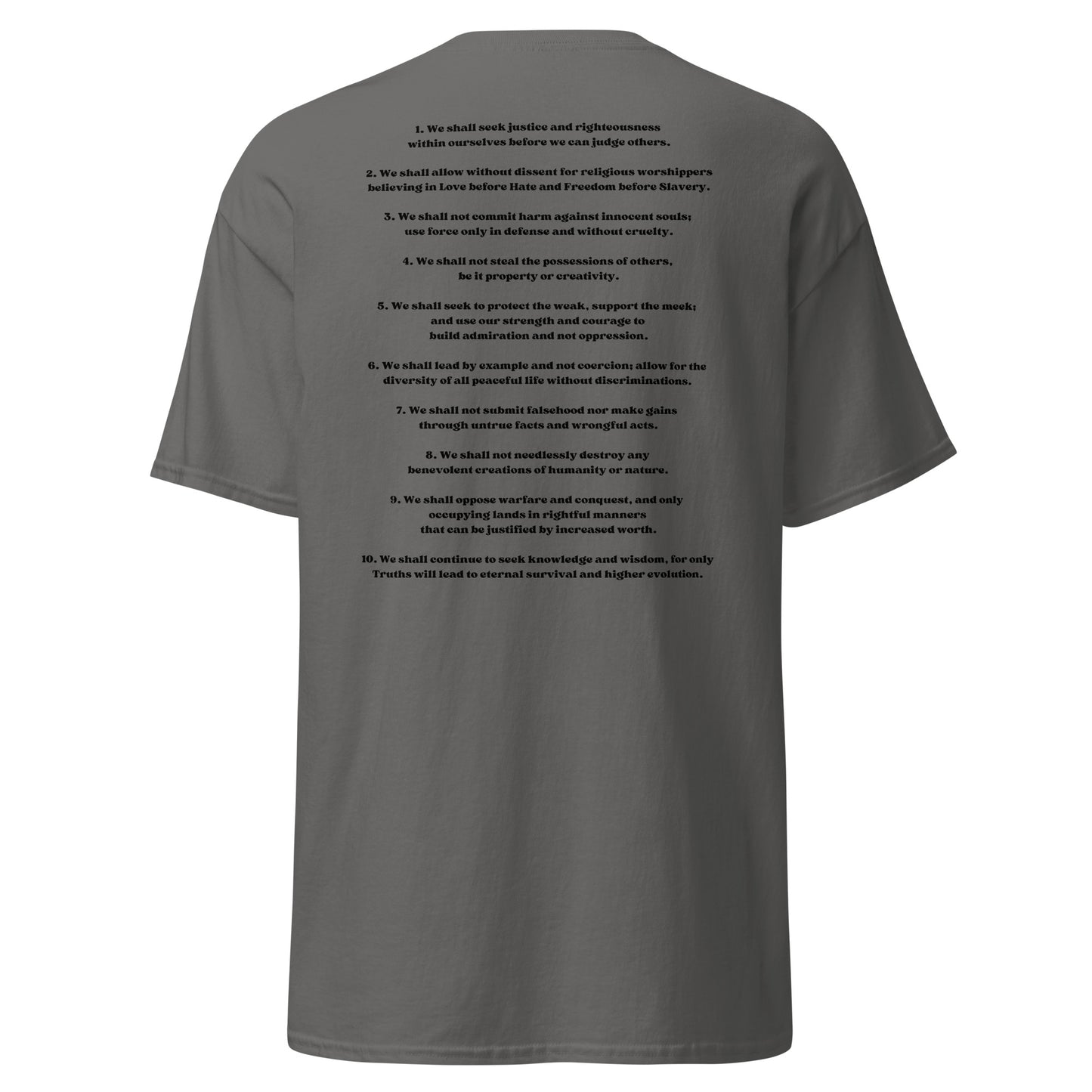 New Commandments T-shirt